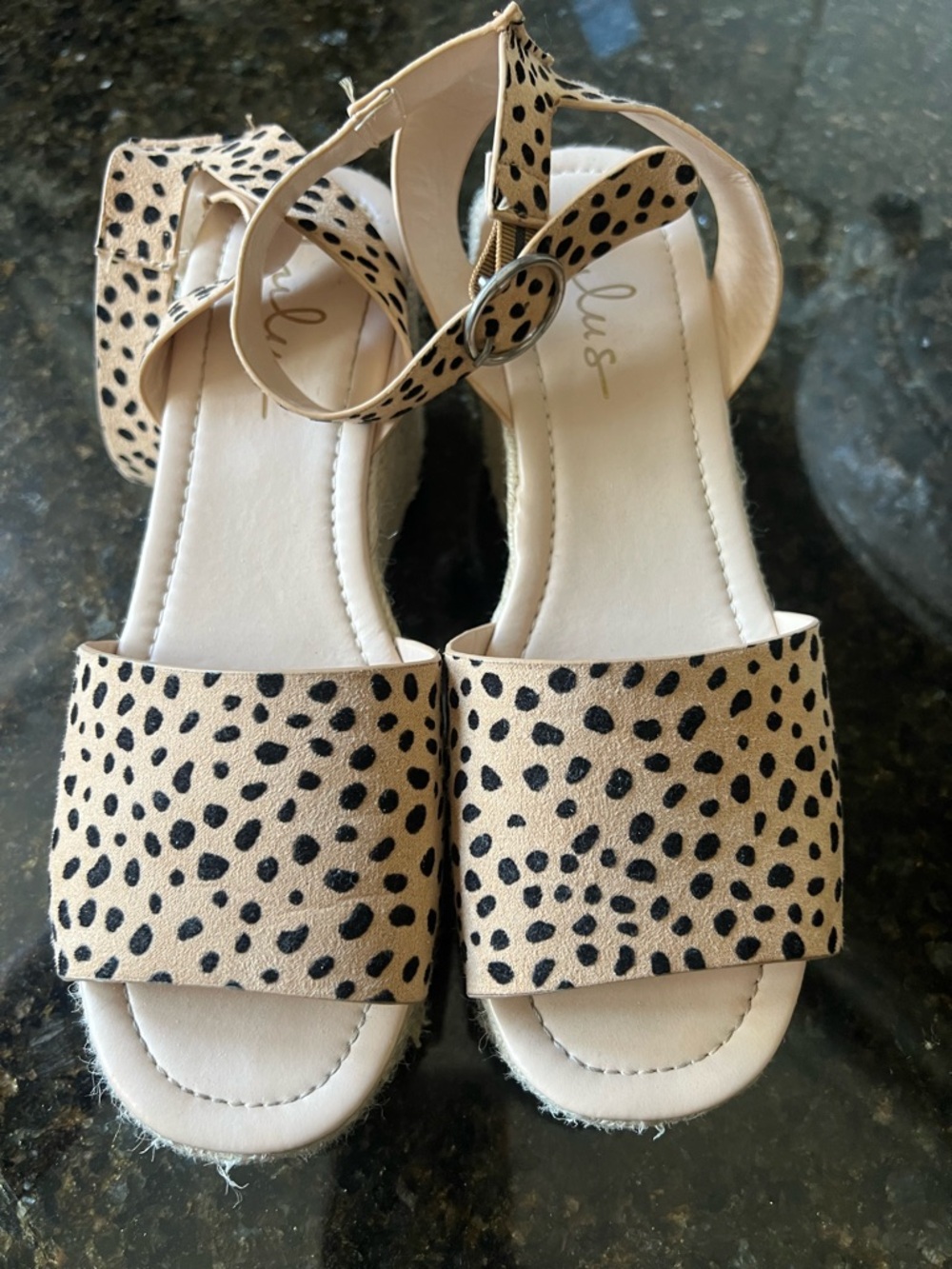 Lulus Leopard Print Ankle Strap Sandals